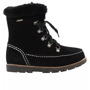 Lamo Adley Taylor Black suede leather boots